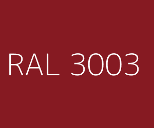 Color RAL 3003 RUBY RED