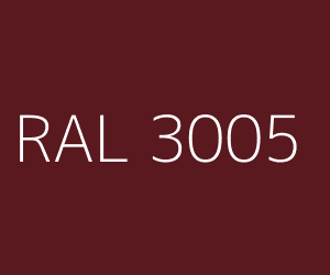 Color RAL 3005 WINE RED