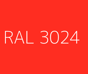 Color RAL 3024 LUMINOUS RED
