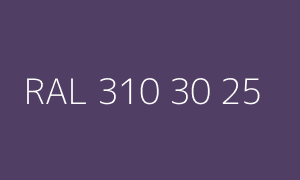 Color RAL 310 30 25