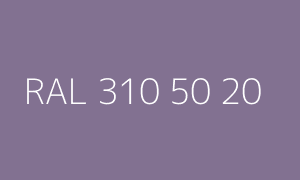 Color RAL 310 50 20