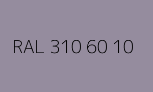 Color RAL 310 60 10