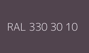 Color RAL 330 30 10