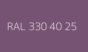 Color RAL 330 40 25