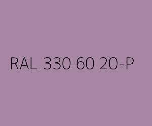 Color RAL 330 60 20-P 