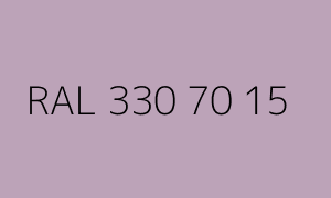 Color RAL 330 70 15