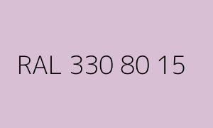 Color RAL 330 80 15