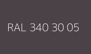 Color RAL 340 30 05