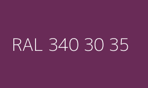 Color RAL 340 30 35