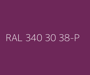 Color RAL 340 30 38-P 