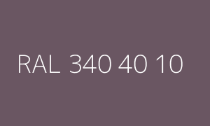 Color RAL 340 40 10