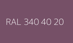 Color RAL 340 40 20