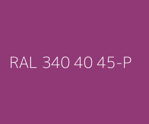 Color RAL 340 40 45-P 
