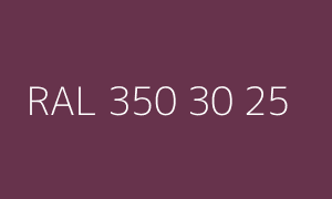 Color RAL 350 30 25
