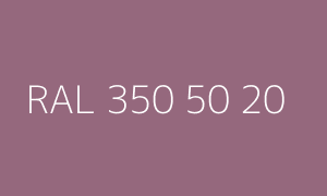 Color RAL 350 50 20