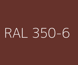 Color RAL 350-6 