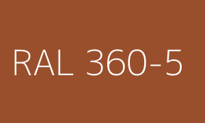 Color RAL 360-5
