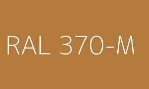 Color RAL 370-M