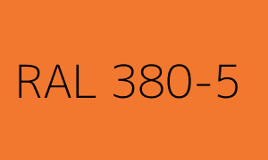 Color RAL 380-5