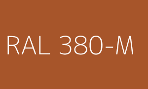 Color RAL 380-M