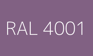 Color RAL 4001