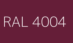 Color RAL 4004
