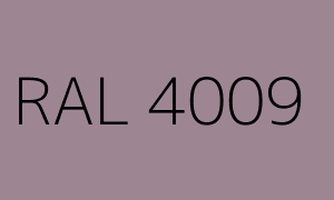 Color RAL 4009
