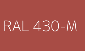 Color RAL 430-M