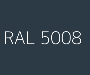 Color RAL 5008 GREY BLUE