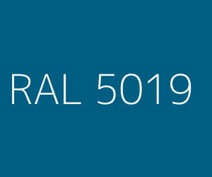 Color RAL 5019 CAPRI BLUE