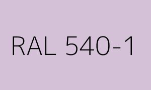 Color RAL 540-1