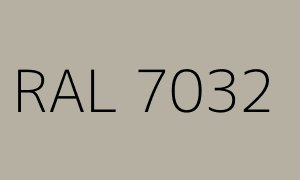 Color RAL 7032