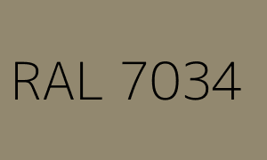 Color RAL 7034
