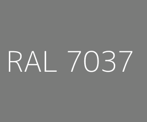 Color RAL 7037 DUSTY GREY