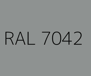 Color RAL 7042 TRAFFIC GREY A