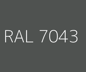 Color RAL 7043 TRAFFIC GREY B