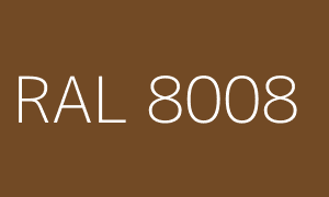Color RAL 8008