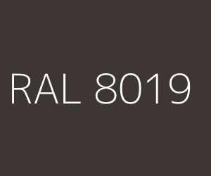Color RAL 8019 GREY BROWN