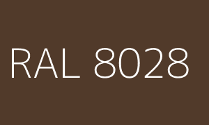 Color RAL 8028