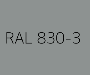 Color RAL 830-3 