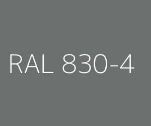 Color RAL 830-4 