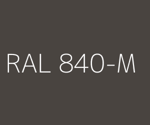Color RAL 840-M 