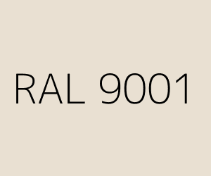 Color RAL 9001 CREAM