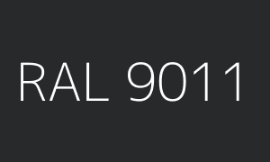 Color RAL 9011